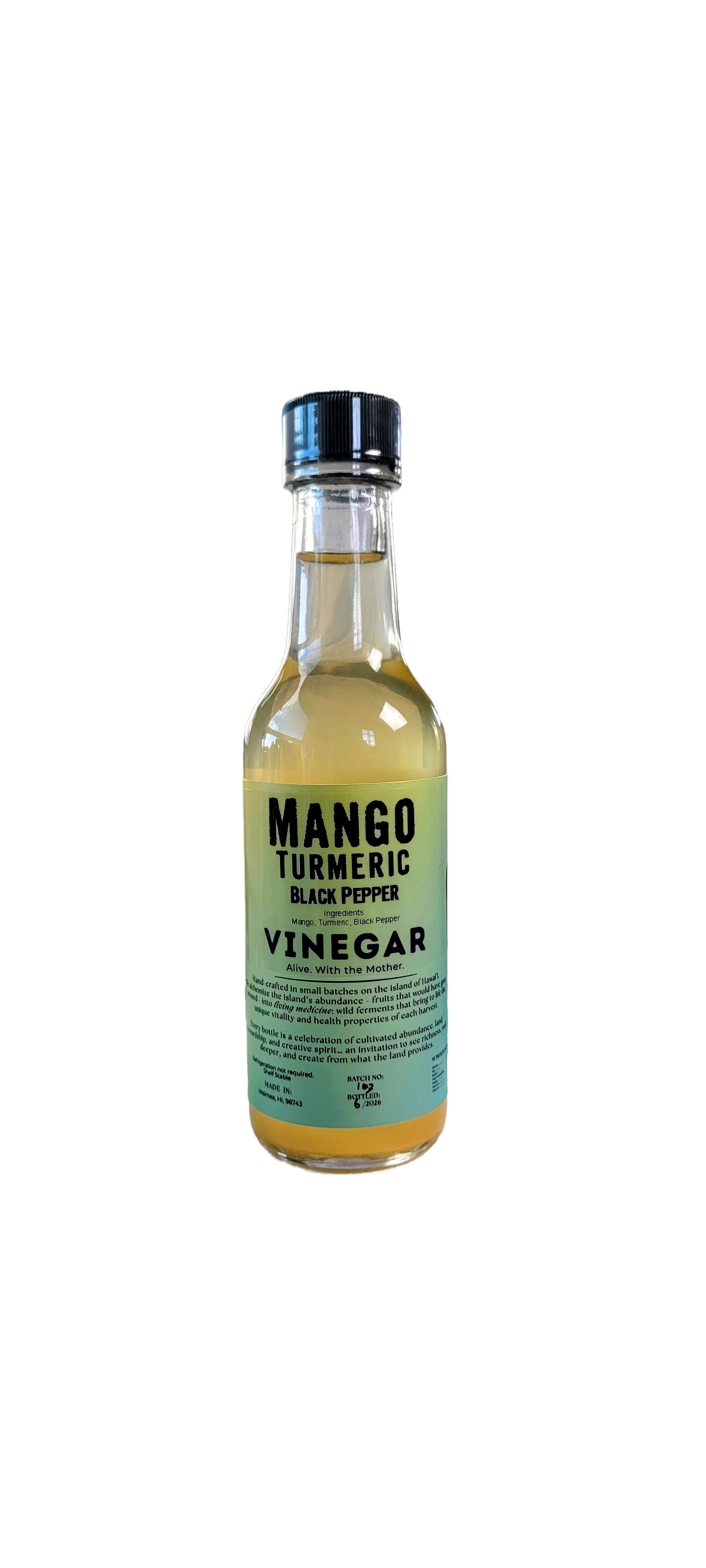 Mango, Lilikoi, Turmeric, Black Pepper Vinegar