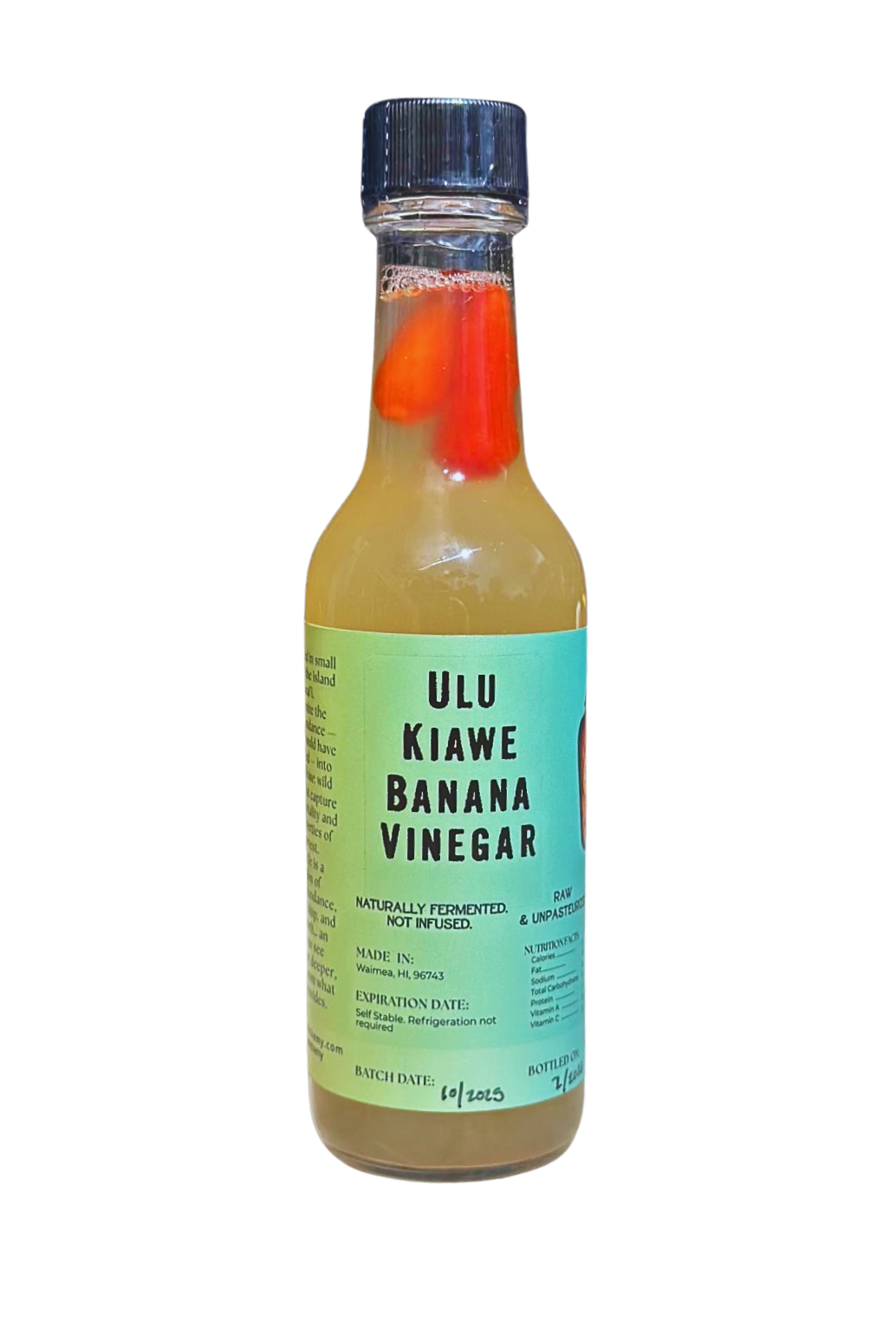 Ulu Kiawe Banana Vinegar