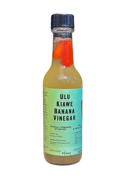 Ulu Kiawe Banana Vinegar