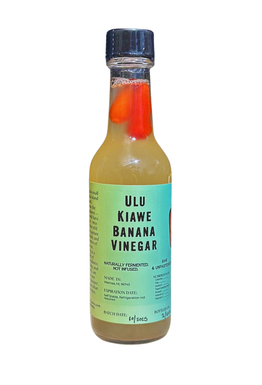 Ulu Kiawe Banana Vinegar